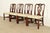 English Baker Furniture Georgian Carved Mahogany Dining Chairs, Set of Four For Sale - Image 3 of 13