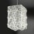 Mid-Century Glass & Chrome Fitted Rectangular Pendant Chandelier by Kinkeldey For Sale - Image 13 of 18