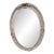 Oval Art-Deco Mercury Mirror For Sale