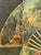 Wood Vintage "Vernis Martin" Antique Style Hand-Painted 4-Panel Folding Screen Room Divider For Sale - Image 7 of 11
