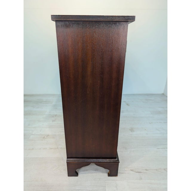Antique English-Style Mahogany Chest of Drawers, 1900s For Sale - Image 4 of 13
