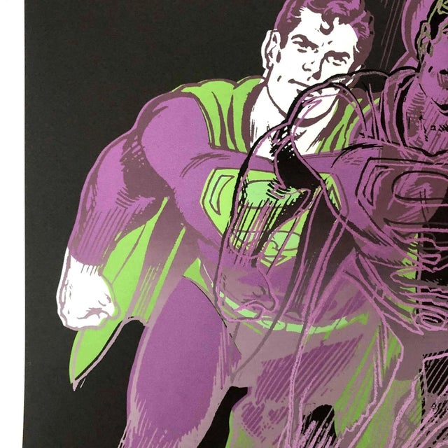 1990s 1990s After Andy Warhol "Superman" Lithograph For Sale - Image 5 of 11