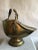 1900s English Brass Coal Scuttle With Shovel For Sale - Image 4 of 12