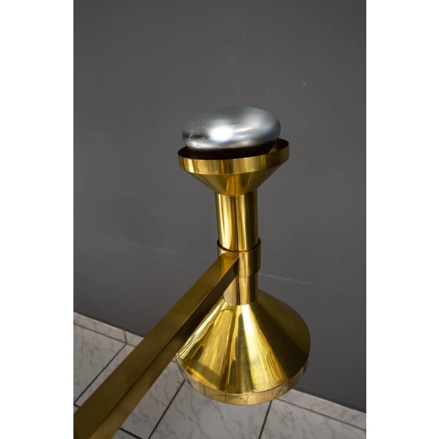 Big Rectangular Chandelier, Vienna, 1960s For Sale - Image 9 of 11