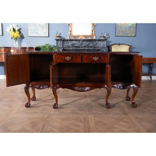 Niagara Furniture Mahogany Buffet For Sale - Image 12 of 13