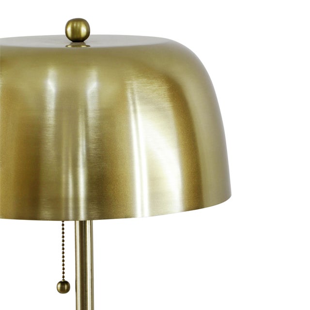 Sienna Gold Floor Lamp For Sale - Image 4 of 5