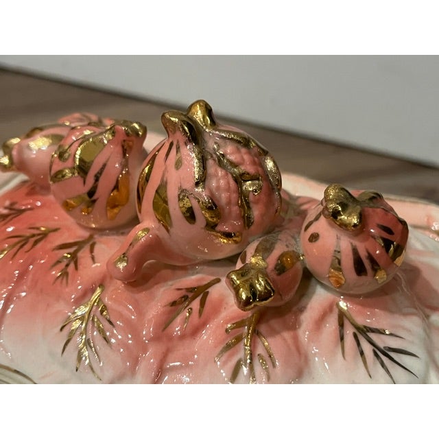 Vintage Betson Style Ceramic Trinket Box With Lid For Sale In New York - Image 6 of 10