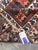 Brick Red Early 20th Century Varamin Persian Runner Rug With Stylized Floral Pattern For Sale - Image 8 of 8