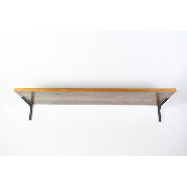 Shelf with Suspension Model in Rosewood by Albert Hansen, 1960s For Sale - Image 4 of 7