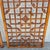 Brown Antique Chinese Open Fretwork Lattice Large Window Screens Decorative Wall Panels, a Pair For Sale - Image 8 of 15