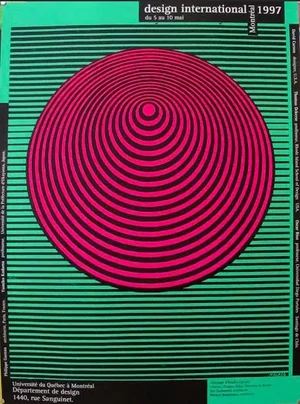 1997 Original Poster Design International - Alfred Halasa