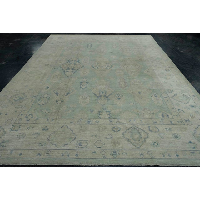 Oushak Rug 9'6" x 12'4" #17847 Explore a curated collection of hallway runners, wool rugs, and handmade masterpieces at ,...