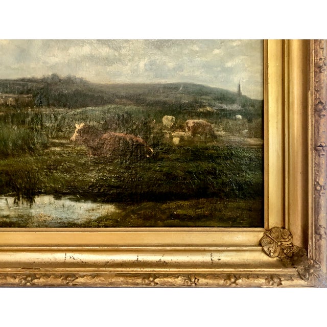 1872 French Pastoral Scene, by Émile Van Marcke De Lummen (1827-1890) For Sale In San Francisco - Image 6 of 11