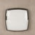 Glass and Aluminum Ceiling Light, 1970s For Sale - Image 6 of 9