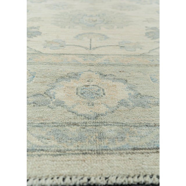 Contemporary Oushak Square Rug 9'4" x 9' For Sale - Image 3 of 4