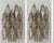 Beige Wall Lamps with Handmade Beige Murano Glass Prisms, Set of 2 For Sale - Image 8 of 8