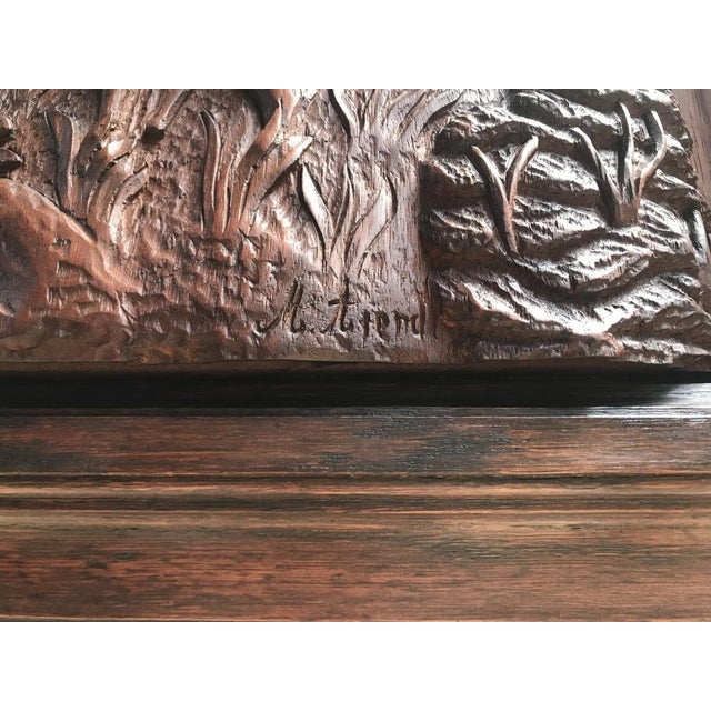 1940s Wood Frame by M. Arendt, 1940s For Sale - Image 5 of 18