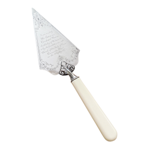 Antique 1912 English Silver Plated Presentation Trowel