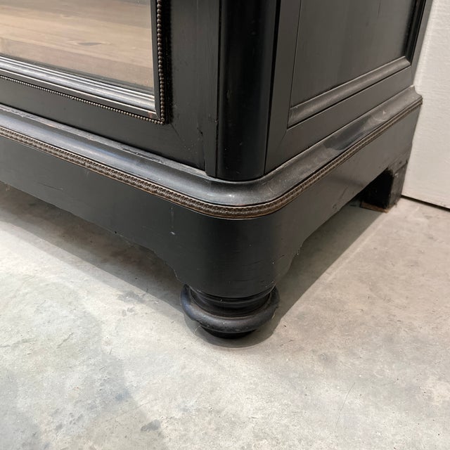 1870s French Cabinet With Brass Inlay For Sale - Image 12 of 12