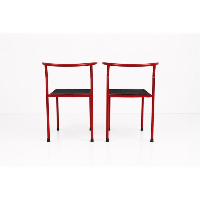 Vintage Cafe Chairs from Phillip Starck for Baleri Italia, 1980s, Set of 6 For Sale - Image 3 of 11
