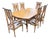 Vintage 1960s Dining Table & 6 Chairs by William Clingman for J. L. Metz Furniture Co For Sale