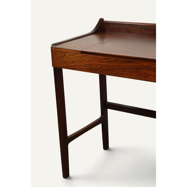 Danish Dressing Table with Retractable Mirror 1960s For Sale - Image 10 of 18