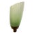 1950s Italian Murano Reticello Green Glass Wall Sconce by Barovier & Toso For Sale