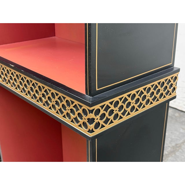 Chelsea House Pagoda Top Bookshelf For Sale - Image 9 of 12