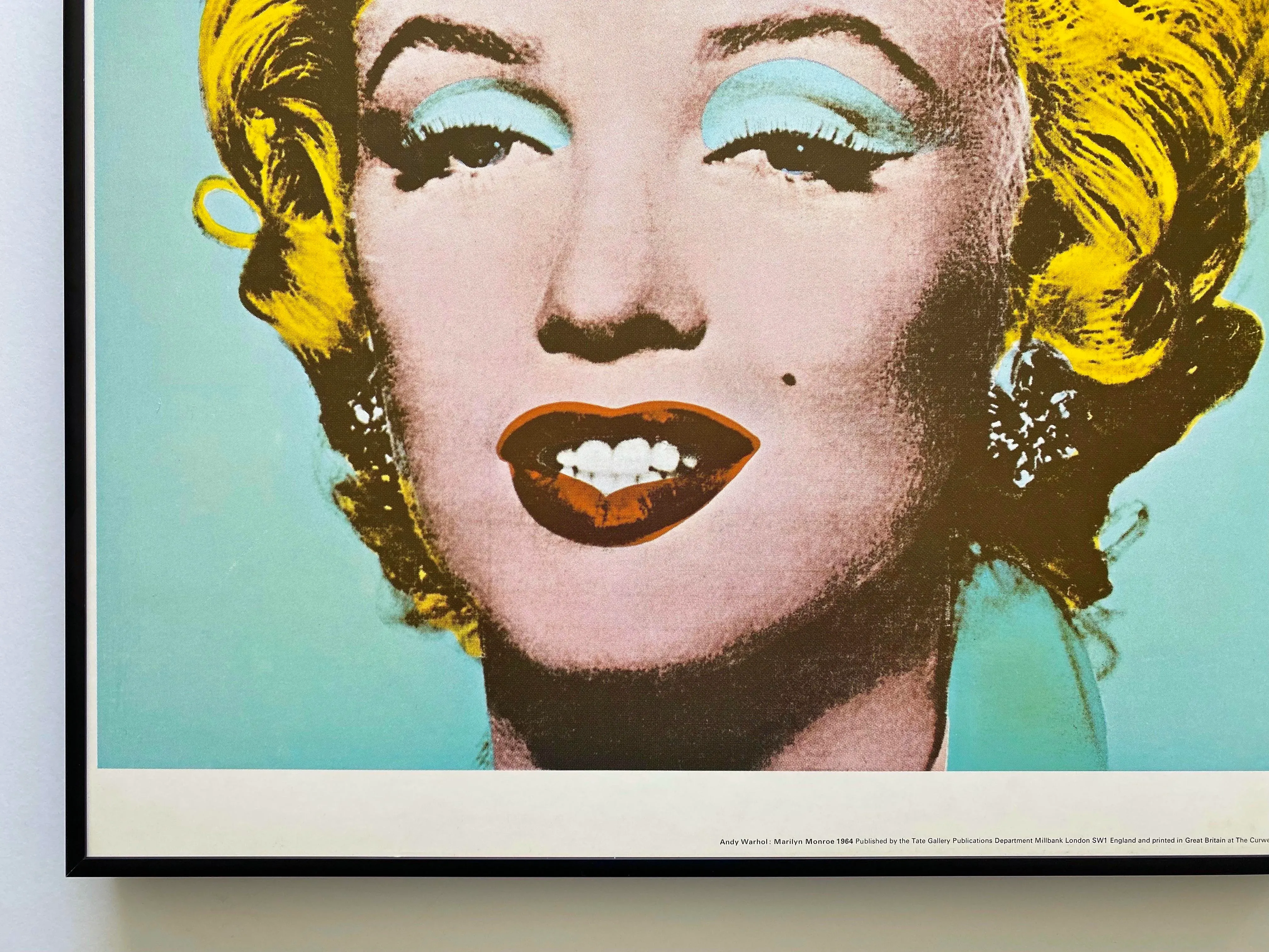 Andy Warhol Vintage 1971 Mid Century Modern Lithograph Print