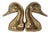 Vintage Duck-Shaped Bookends in Brass, 1970s, Set of 2 For Sale
