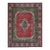 1970s Vintage Persian Handmade Wool 10x13 Red Area Rug For Sale