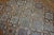 1890s Gray Star Medallion Folk Art Trellis-Lattice Antique American Hooked Rug For Sale - Image 4 of 15