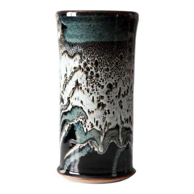 Vintgae Studio Pottery Vase For Sale