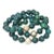 Set of 3 Custom Made Jeweler Turquoise Beaded and Silver Ball Bracelets For Sale