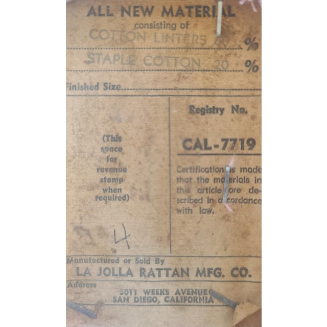 Wood La Jolla Ratan Co Set of 4 Chairs For Sale - Image 7 of 11