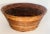 Wood Italian ‘Gabriella Crespi Style’ Mid-Century Pencil Reed Rattan Coiled Bowl, Basket For Sale - Image 7 of 12