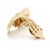 Modern Cartier Leaf Clip on Earrings, 18k Yellow Gold, Length 24.5 Mm, A Pair For Sale - Image 3 of 3