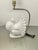 Pigeon-Shaped Porcelain Lamp with Fabric Lampshade, 1970s For Sale - Image 4 of 18