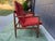 1960s Pair of Vintage Mid-Century Modern Walnut Armchairs Manor of Jens Risom For Sale - Image 5 of 7