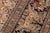 1990s Shabby Chic Pak-Persian Ivory/Black Wool Rug - 9'0'' X 11'0'' For Sale - Image 5 of 9