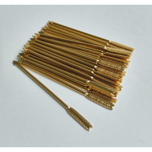 Gold Arrow Cocktail Picks Set of 35 Chairish