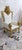 French 1960s Royal Lion Throne Chair with Matching Lion Scepter-pearl white For Sale - Image 3 of 8