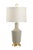 Wildwood Wildwood Emma Ceramic Table Lamp - Fog For Sale - Image 4 of 4
