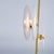 Modern brass chandelier with opaline glass shades For Sale - Image 11 of 12