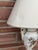 Ceramic Swan Neck Porcelain Table Lamp with Fabric Shade from Gerold Tettau, 1950s For Sale - Image 7 of 11