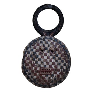 Large African Wooden Carving Tribal Mask, 1930s For Sale