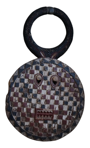 Large African Wooden Carving Tribal Mask, 1930s