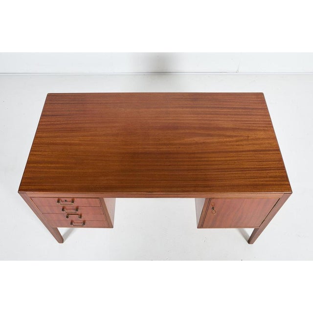 Mid-Century Scandinavian Modern Desk, 1950s For Sale - Image 6 of 10