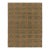 Contemporary Geometric Wool Rug in Green & Brown by Rug & Kilim, India For Sale