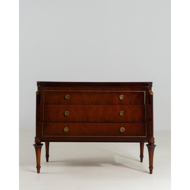 19th Century 19th Century France Brown Wood Chests of Drawers For Sale - Image 5 of 11